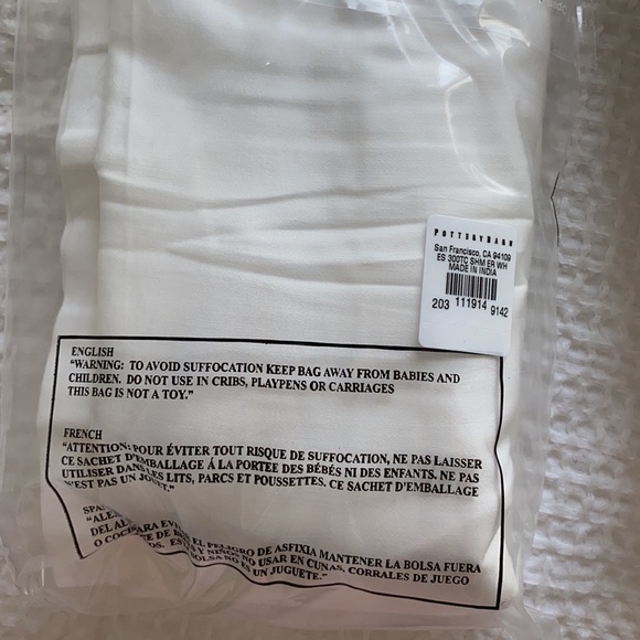 3 Brand New Pottery Barn Euro shams - Picture 5 of 6